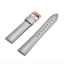 Oem custom your logo wristband watch band leather genuine leather bands watch grey straps